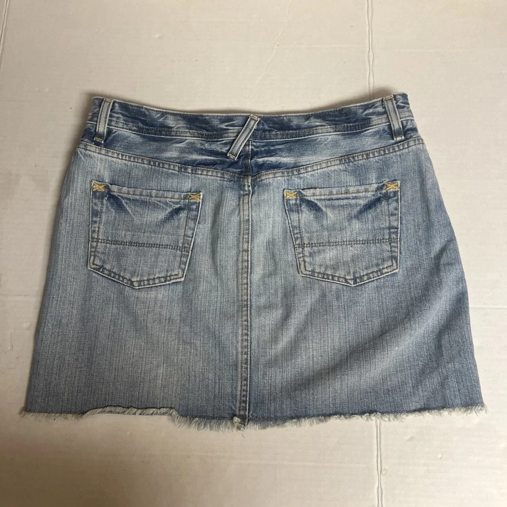 Polo Ralph Lauren Denim Skirt 5 Pocket Jean Skirt Classic Sz 10‎ Y2K 100% Cotton